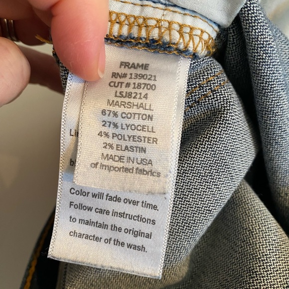 Frame Le Skinny de Jeanne jeans Size 25 - Picture 8 of 8